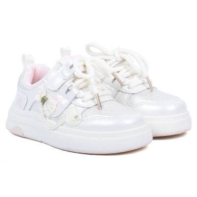 chaussures-baskets-fille-chic-blanc-rose-b2515-bc-ro