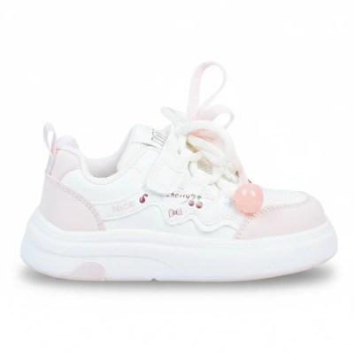 chaussures-baskets-fille-fantaisie-blanc-rose-b2520-bc-ro