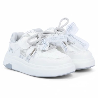 baskets-fille-chic-blanc-argent-b113-bc-ar