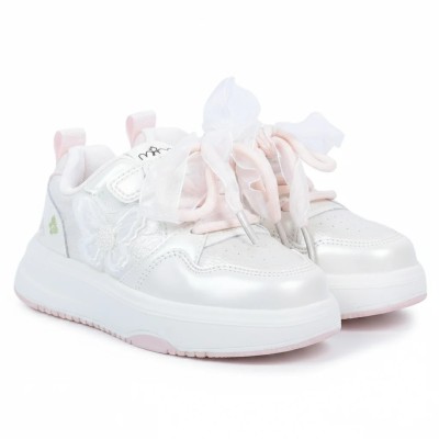 baskets-fille-fleur-blanc-rose-b2509-bc-ro