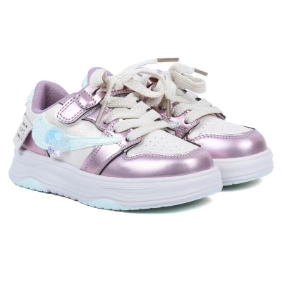 chaussures-baskets-fille-mode-rose-b2528-ro