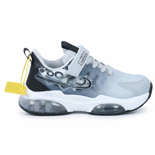 BASKETS GARÇON STYLE SPORT GRIS