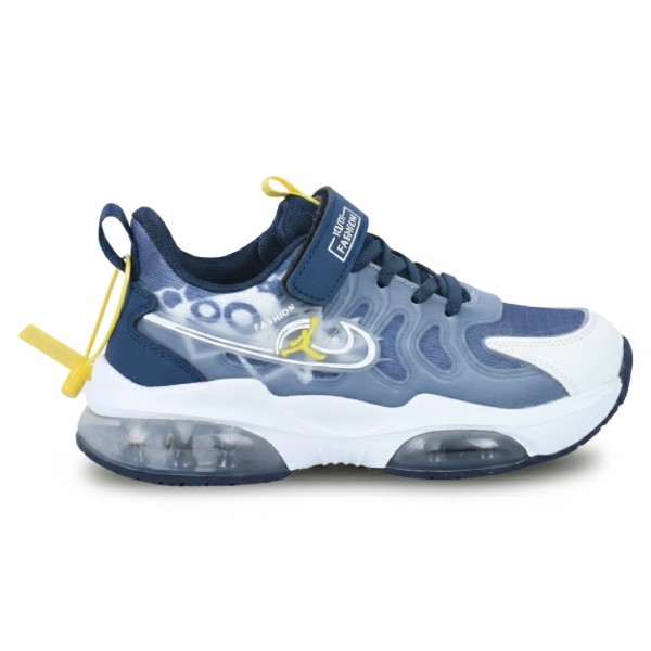 BASKETS GARÇON STYLE SPORT BLEU MARINE