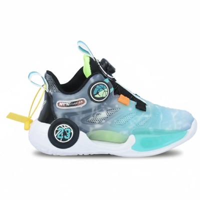 baskets-garcon-montantes-sport-vert-a2330-vt