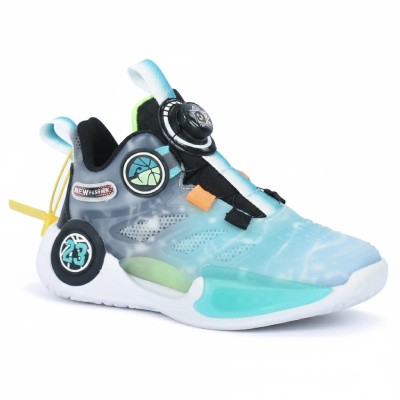 baskets-garcon-montantes-sport-vert-a2330-vt