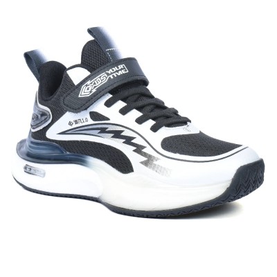 baskets-garcon-sport-noir-blanc-lk370102s-n