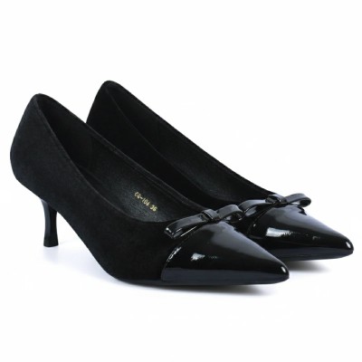 escarpins-femme-velours-bout-verni-noir-gla-gg-104-n