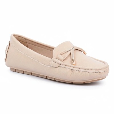 Mocassins Femme Beige Primo Marco – Confort & Élégance | Réf. PM-DR1681-80-BG