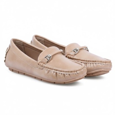 Mocassins Femme Beige Primo Marco – Confort & Style Élégant | Réf. PM-DR1681-52-BG