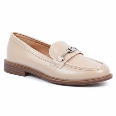 Mocassins Femme Beige Primo Marco – Confort & Élégance | Réf. PM-8-714-2-BG