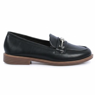 Mocassins Femme Noir Primo Marco – Confort & Élégance | Réf. PM-8-714-2-N