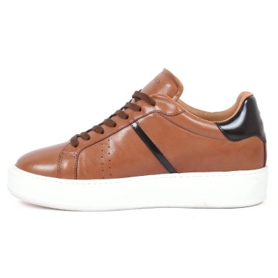 Baskets Homme Marron ELITO – Style Casual & Semelle Confort | Réf. EL-2581-C-M-N