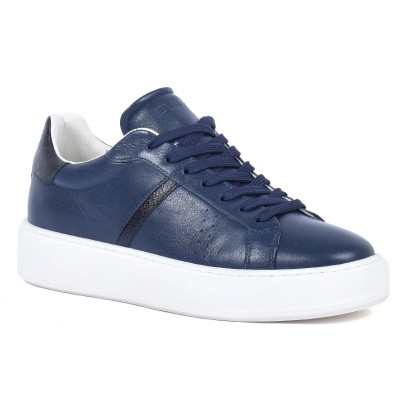 Baskets Homme Bleu Marine ELITO – Style Casual & Semelle Confort | Réf. EL-2581-C-BM