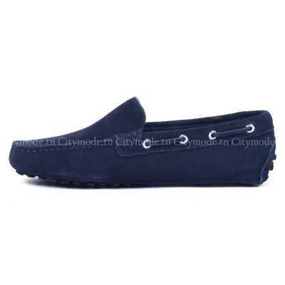 mocassin-homme-superga-100% cuir-casual-bleu-marine-sgas001wp0-516