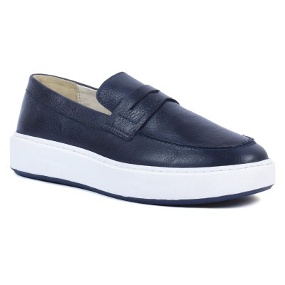 sneakers-slip-on-homme-cuir-bleu-marine-el-2530-blm
