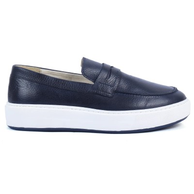 sneakers-slip-on-homme-cuir-bleu-marine-el-2530-blm