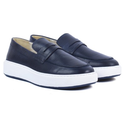 sneakers-slip-on-homme-cuir-bleu-marine-el-2530-blm