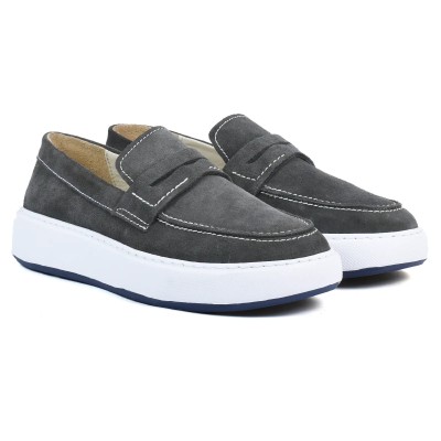 sneakers-slip-on-homme-cuir-gris-el-2530-g