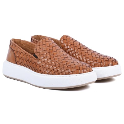 sneakers-slip-on-homme-tresse-camel-el-2550-c