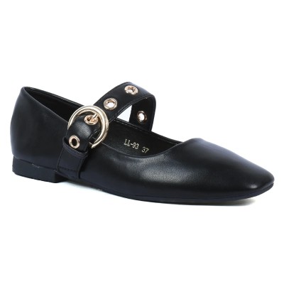 ballerines-femme-bride-metal-noir-gla-ll-93-n