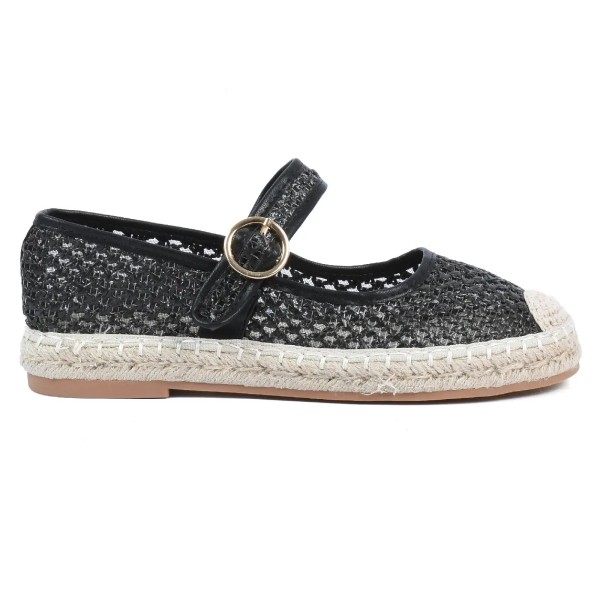 ESPADRILLES FEMME NOIRES DENTELLE
