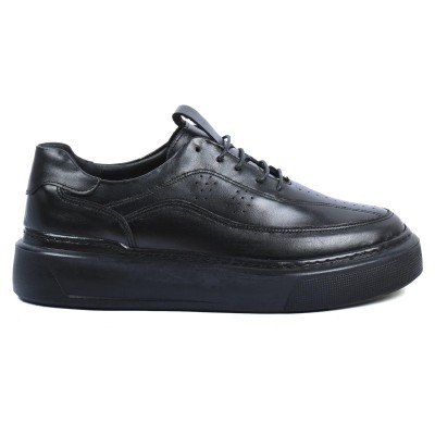 Chaussure homme pablo 100 % en cuir noir
