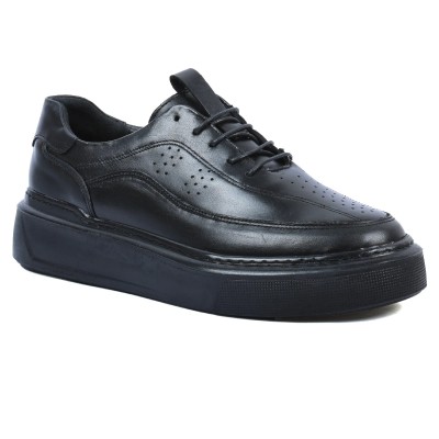 Chaussure homme pablo 100 % en cuir noir