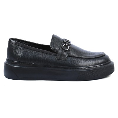 mocassin homme Pablo 100 % cuir noir