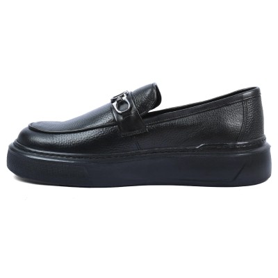 mocassin homme Pablo 100 % cuir noir