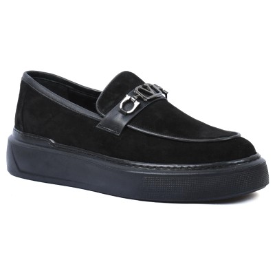 mocassin homme Pablo 100 % cuir noir