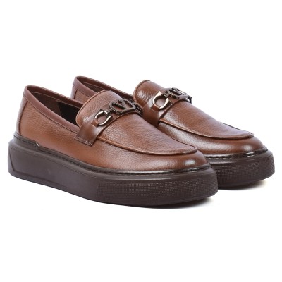 mocassin homme Pablo 100 % cuir marron