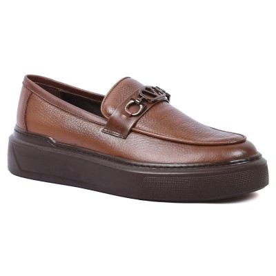 mocassin homme Pablo 100 % cuir marron