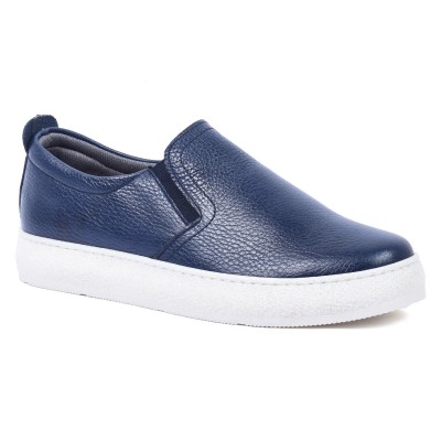baskets-slip-on-homme-cuir-bleu-marine-pa-160-bm