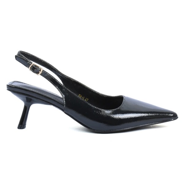 ESCARPINS SLINGBACK BOUT POINTU NOIR