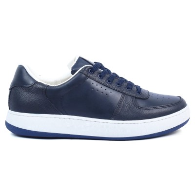 baskets-homme-casual-cuir-bleu-marine-m-436-blm