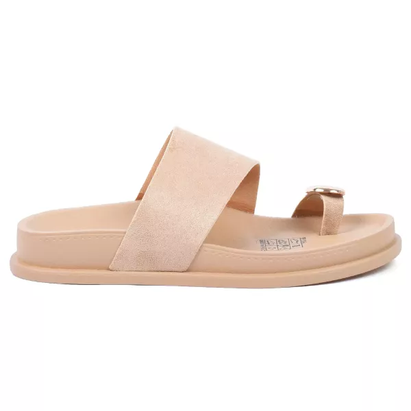 MULES FEMME ENTRE-DOIGT DAIM KAKI