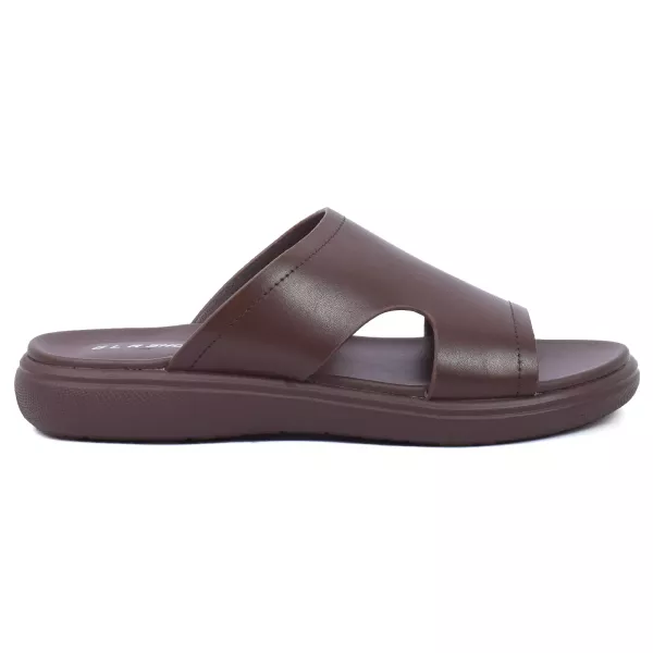 MULE HOMME BANDE LARGE MARRON