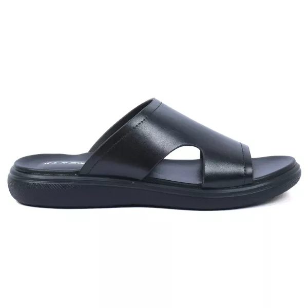 MULE HOMME BANDE LARGE NOIR