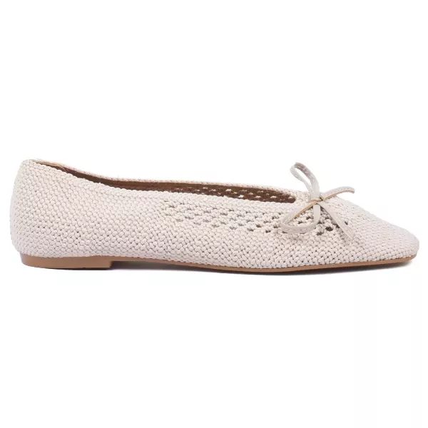 BALLERINES FEMME KHAKI