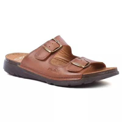 mule-homme-confort-cuir-veritable-camel-oc-1004-c
