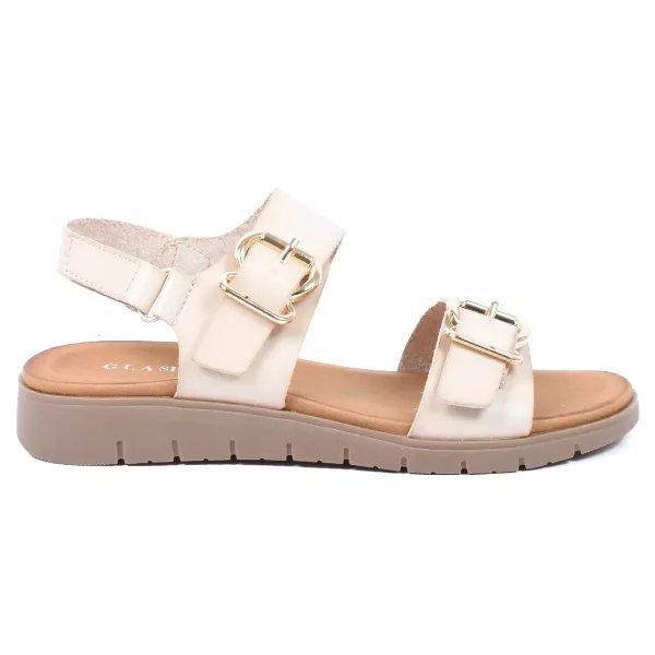 SANDALES FEMME BEIGE