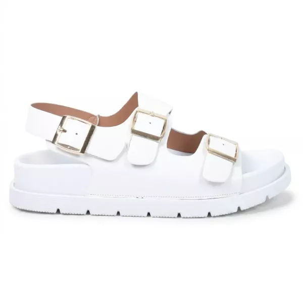 SANDALES FEMME BLANC