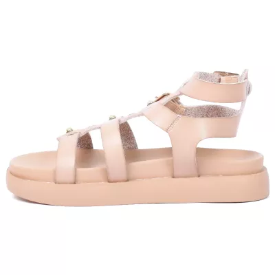 SANDALES GLADIATEUR FEMME BEIGE GLA-YL-1-BG