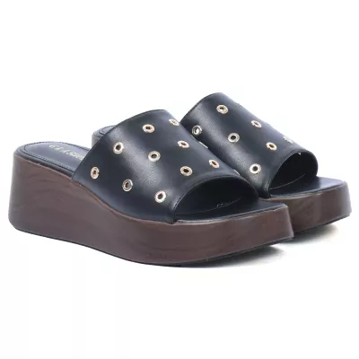 mule-compensee-femme-perforee-noir-gla-yl-21-n