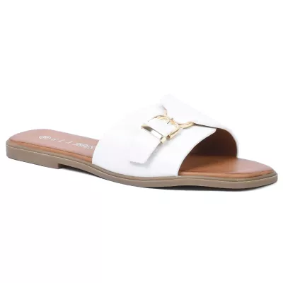 mule-plate-femme-croco-boucle-blanc-gla-ll-146-bc