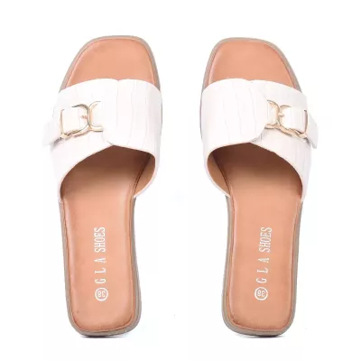 mule-plate-femme-croco-boucle-beige-gla-ll-146-bg