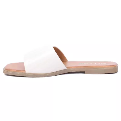 mule-plate-femme-croco-boucle-beige-gla-ll-146-bg