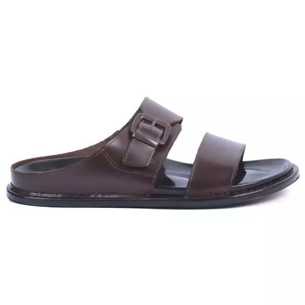 MULES HOMME MARRON
