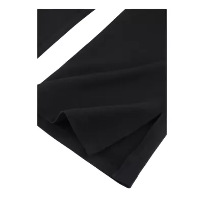 Pantalon femme Champion Wide Leg 117129-KK001 noir avec coupe ample fluide, taille élastique et tissu coton extensible