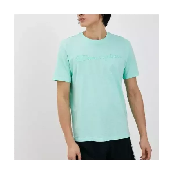 CREWNECK T-SHIRT HOMME BLEU CIEL